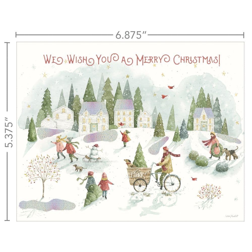 Magical Wonderland by Lisa Audit Boxed Christmas Cards Alt5