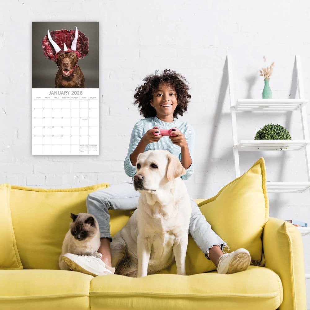 Dogs as Animals 2026 Wall Calendar Second Alternate Image