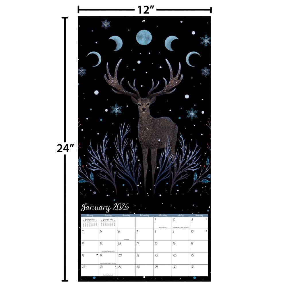 Moonlight Magic 2026 Wall Calendar by Lea Yunk 
Fifth Alternate Image