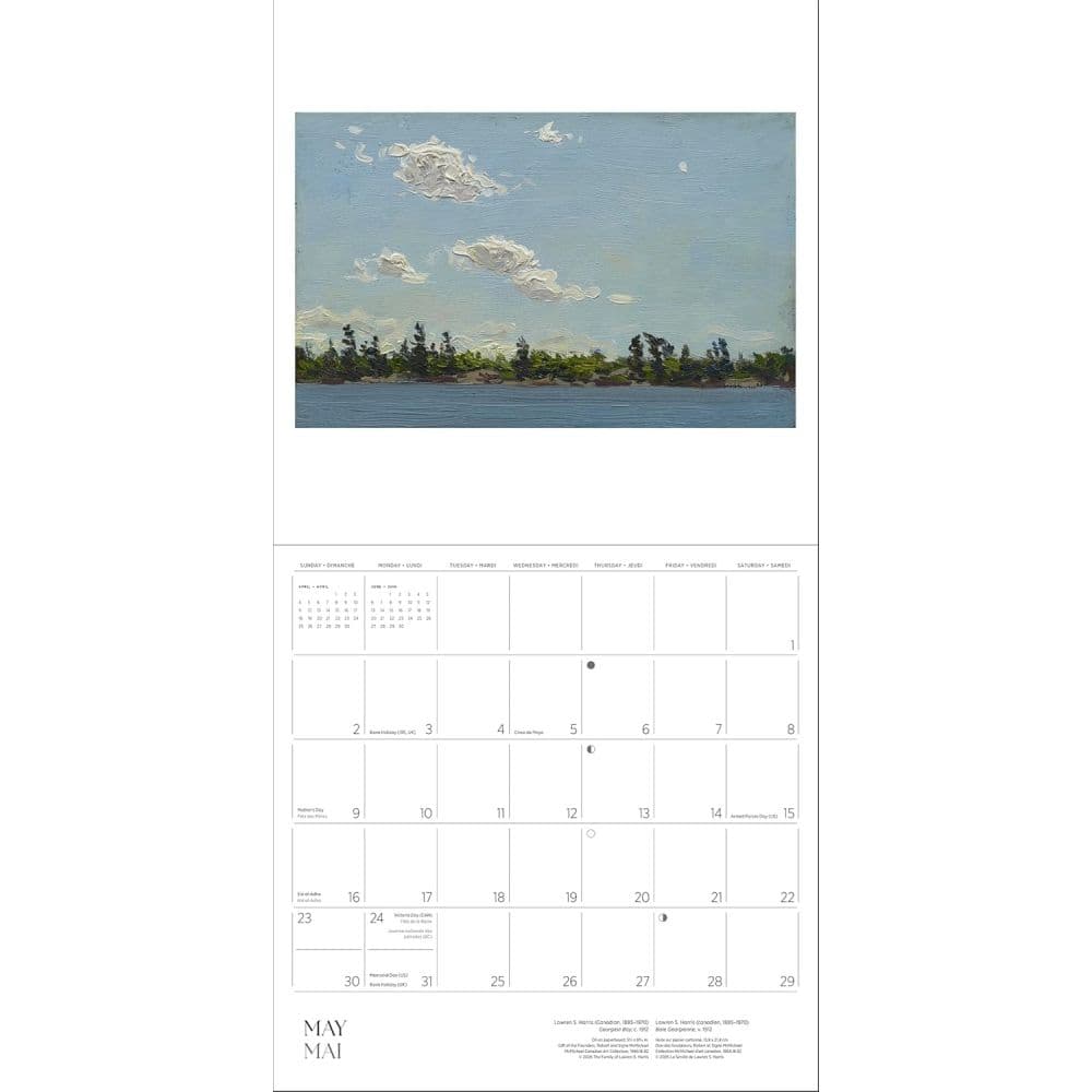 Lawren Harris 2027 Wall Calendar Sixth Alternate Image