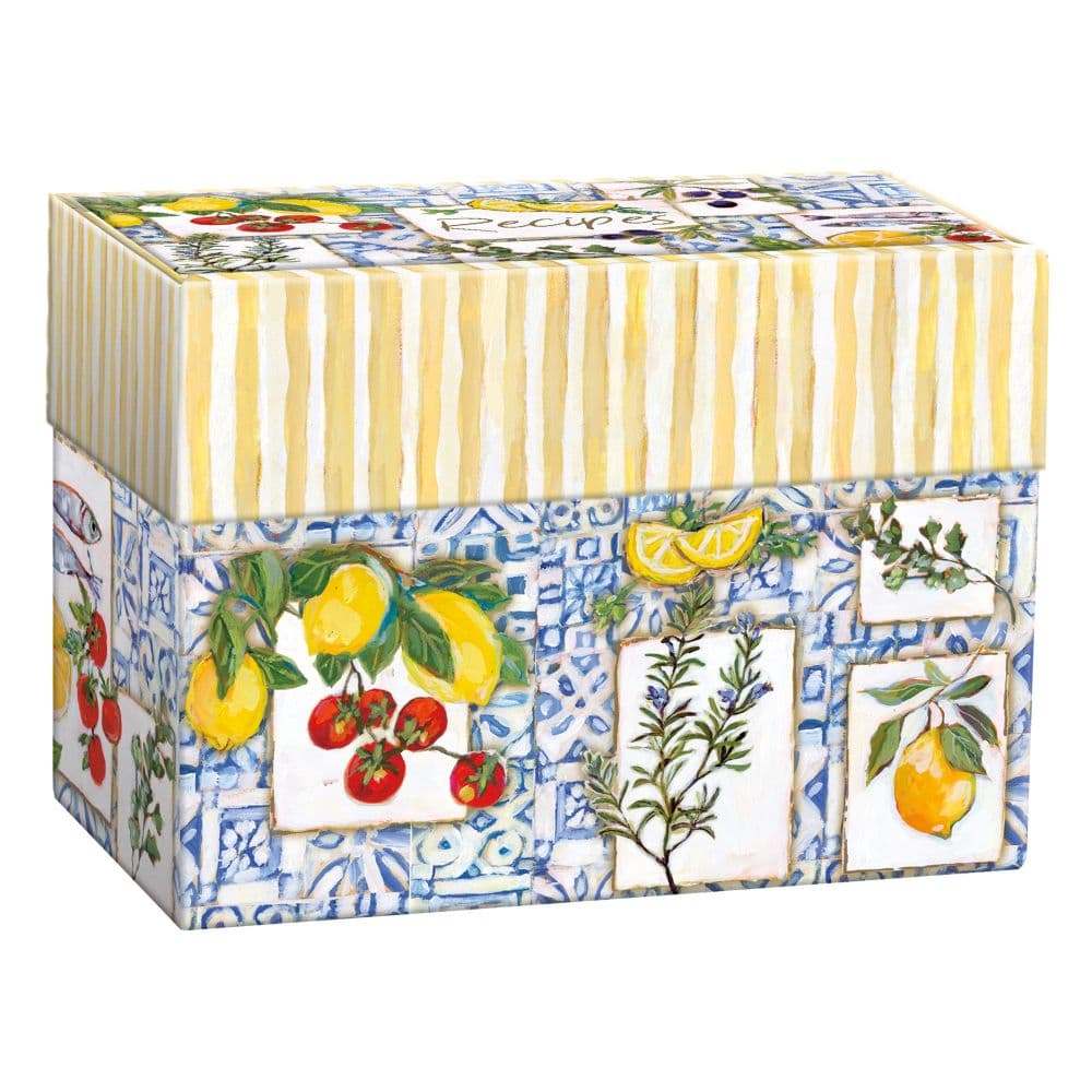 Portofino Cucina Recipe Card Box First Alternate Image