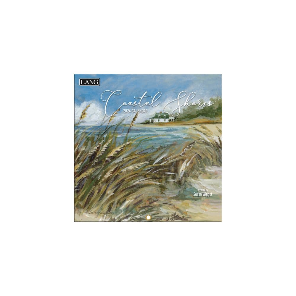 Coastal Shores 2024 Mini Wall Calendar