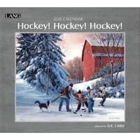 image Hockey Hockey Hockey 2026 Wall Calendar by D.R. Laird Main Image