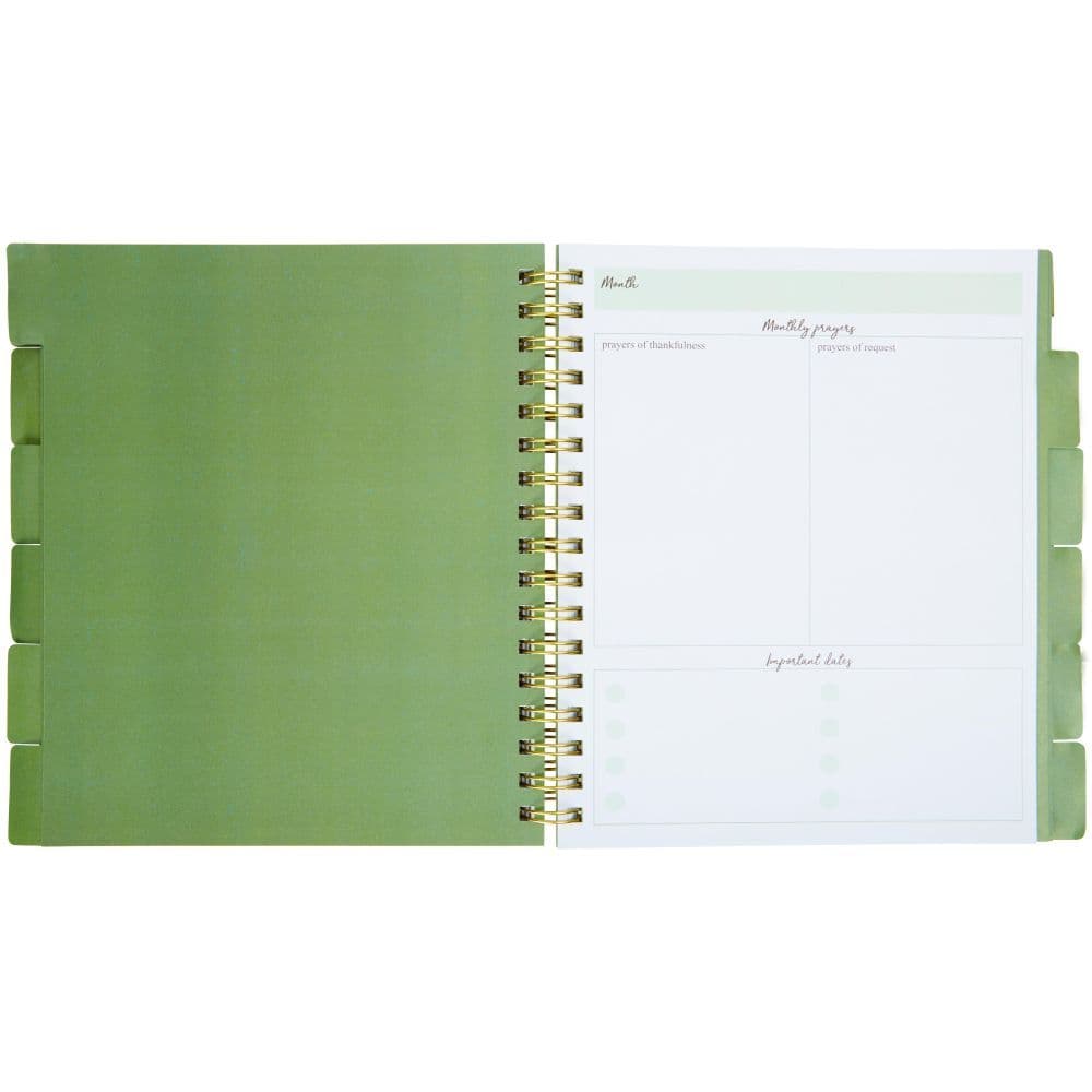 Floral Religious Undated Planner Alternate Image 6