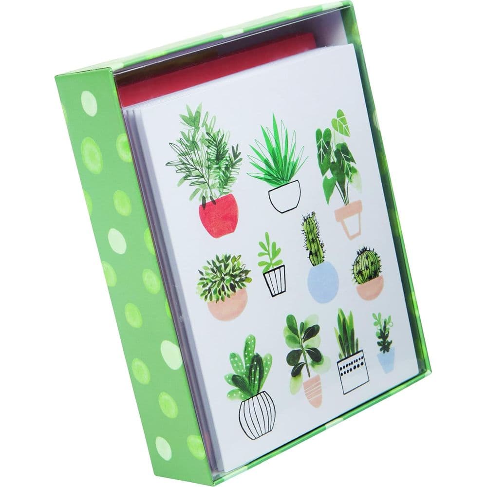 Potted Plants Boxed Note Cards First Alternate Image
