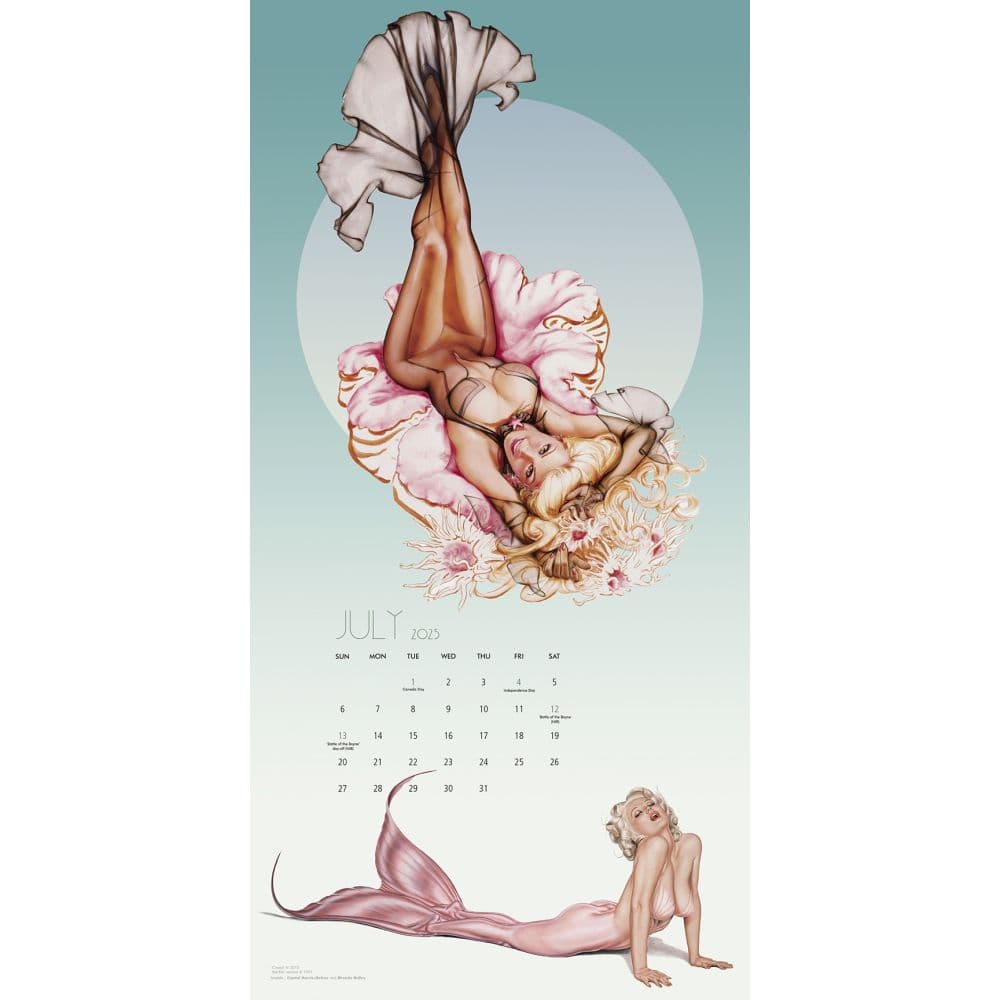 Olivia 2025 Wall Calendar Seventh Alternate Image