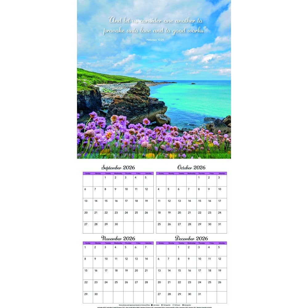 Bible Verses 2027 Mini Wall Calendar Second Alternate Image