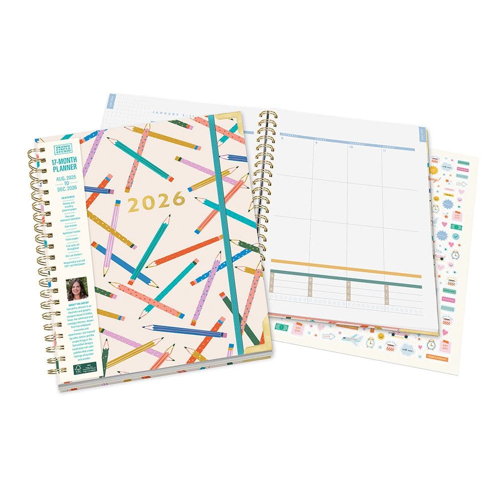 Make Your Mark Spiral 2026 Planner Ninth Alternate Image