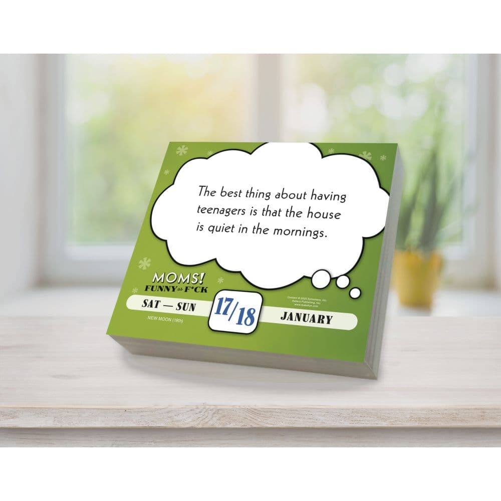 Moms Funny as Fck 2026 Desk Calendar Fourth Alternate Image