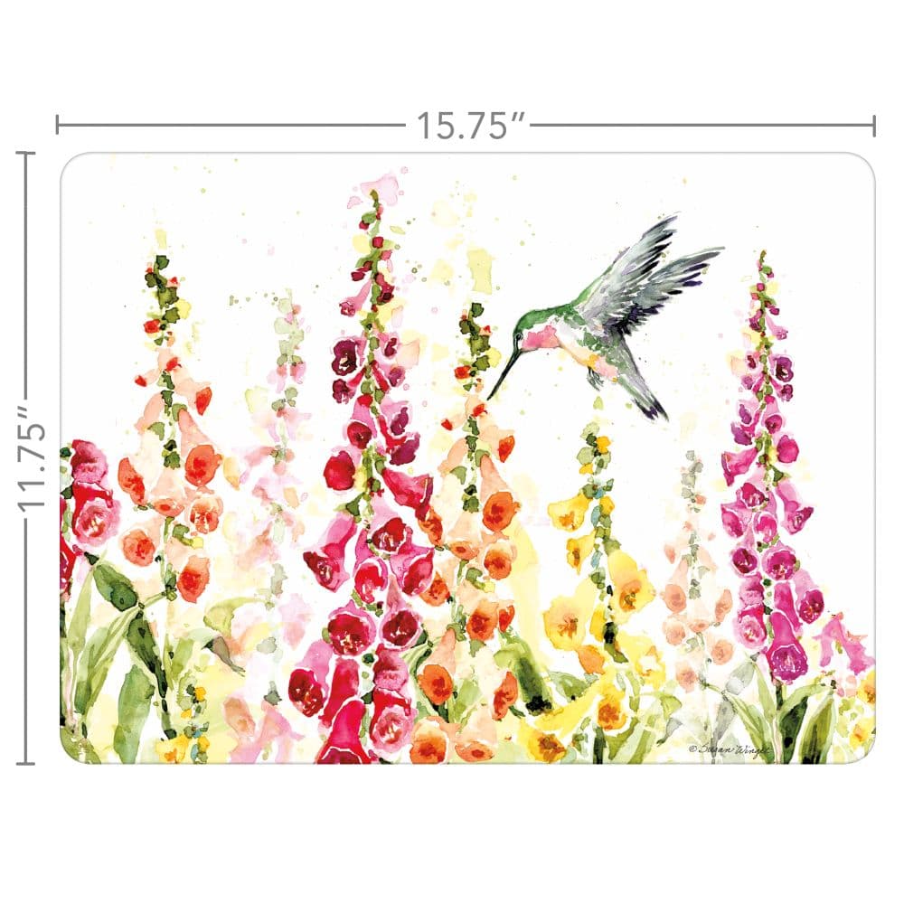 Hummingbird Flutter Cutting Board Second Alternate Image