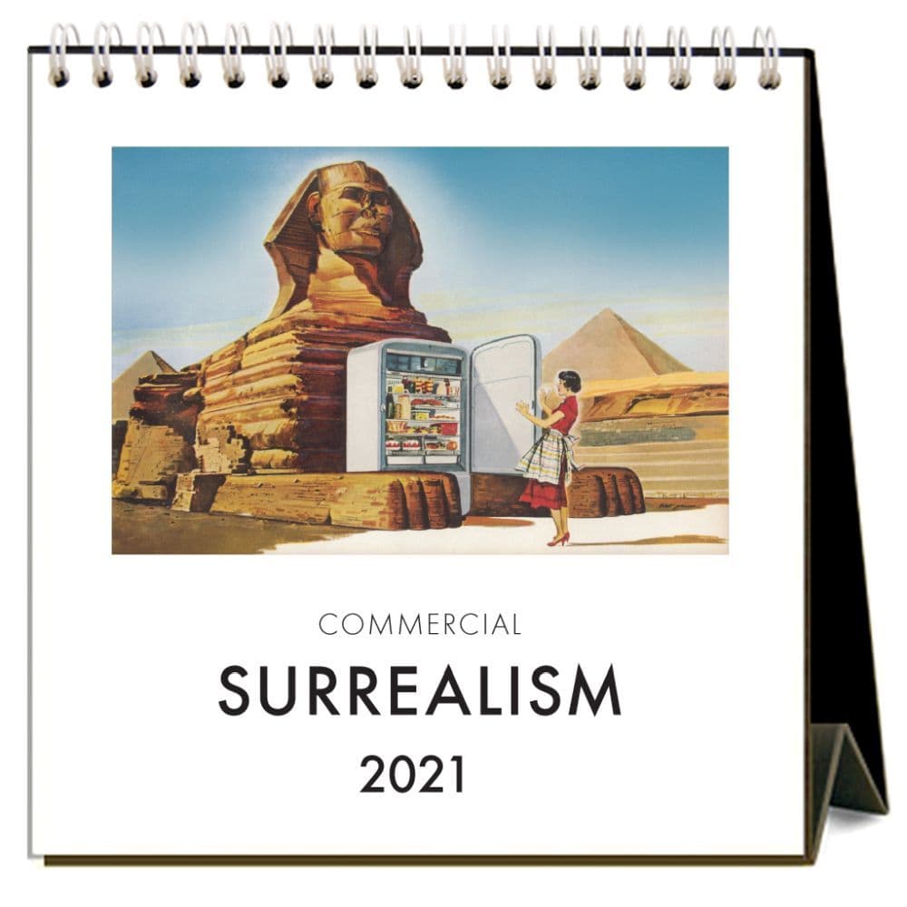 2021 Commercial Surrealism Nostalgic Easel Calendar