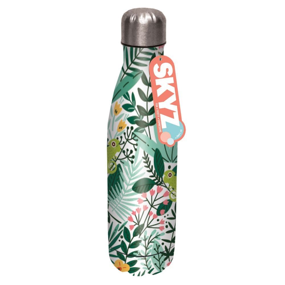 Artsy Animals Stainless Steel Water Bottle - Calendars.com