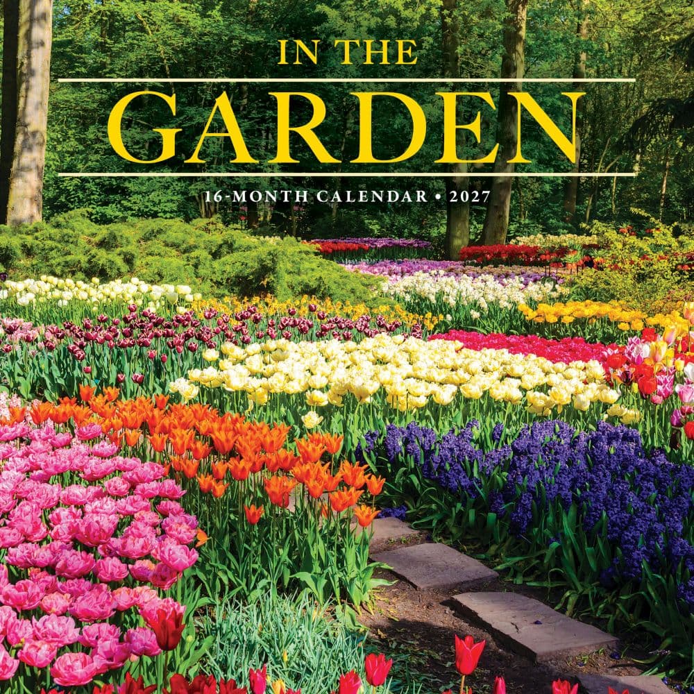 image In the Garden 2027 Wall Calendar Main Product Image