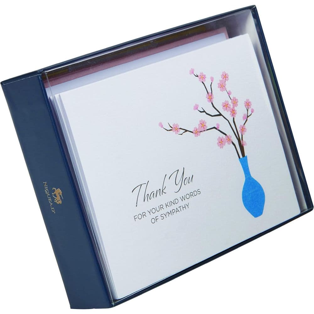 Sympathy Blossom Branch Boxed Note Cards First Alternate Image