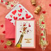 image Champagne Bottle and Hearts Valentine&#39;s Day Card Seventh Alternate Image width=&quot;1000&quot; height=&quot;1000&quot;