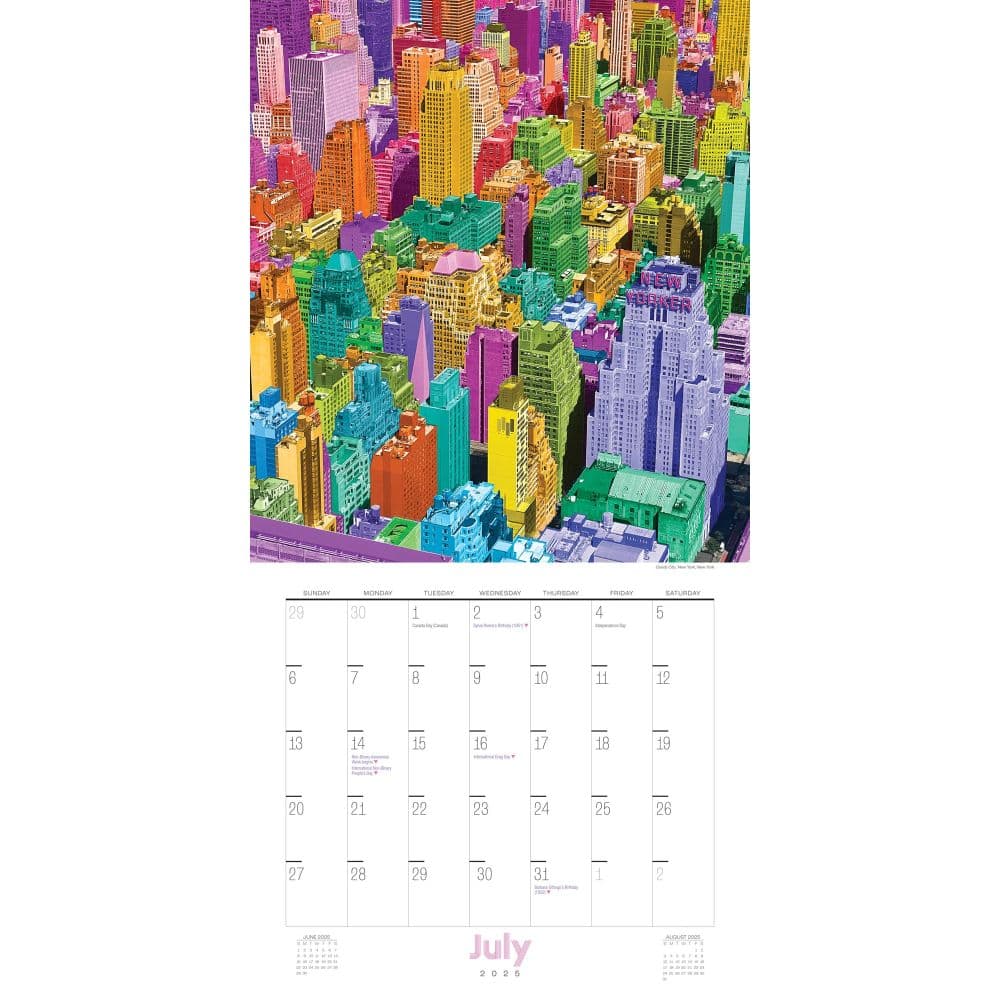 Rainbows 2025 Wall Calendar Second Alternate Image width="1000" height="1000"