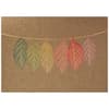 image Glitter Leaves Blank Card First Alternate Image width=&quot;1000&quot; height=&quot;1000&quot;