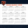 image NFL Chicago Bears 2025 Desk Calendar