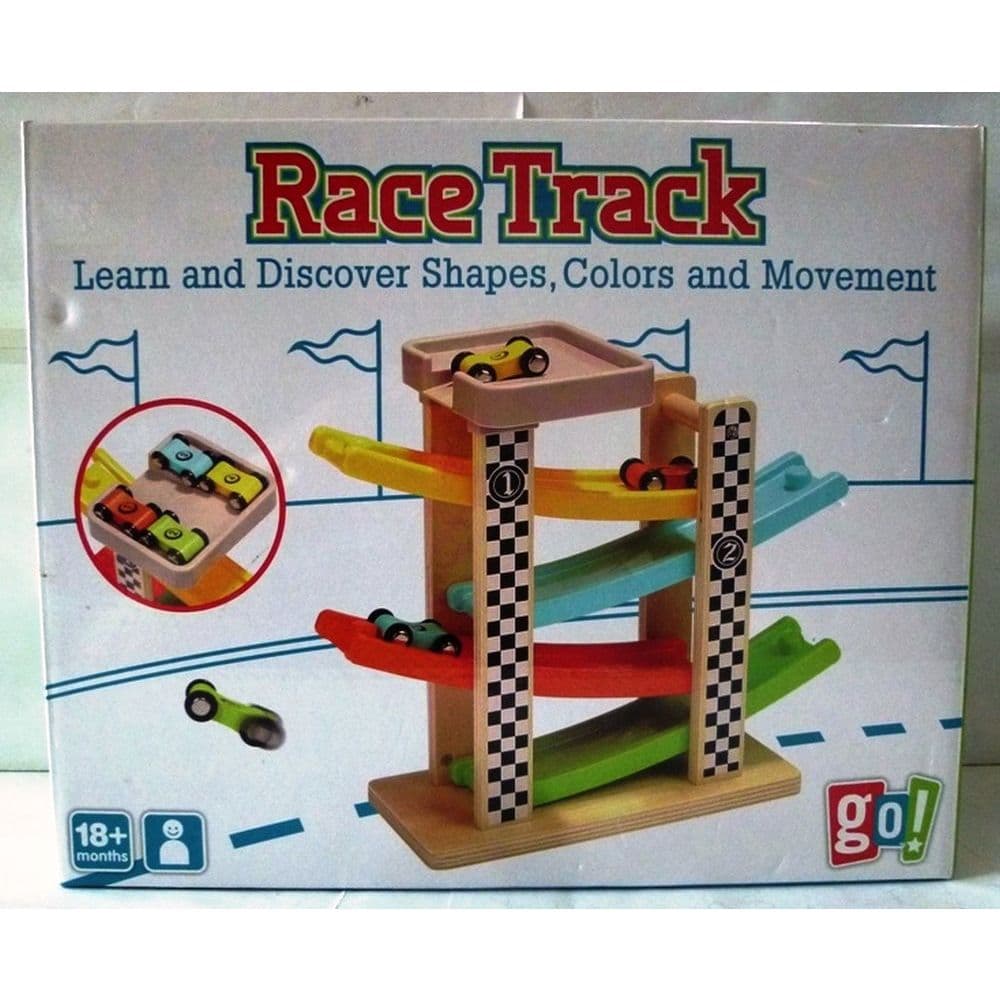 Wooden Race Track Main Image