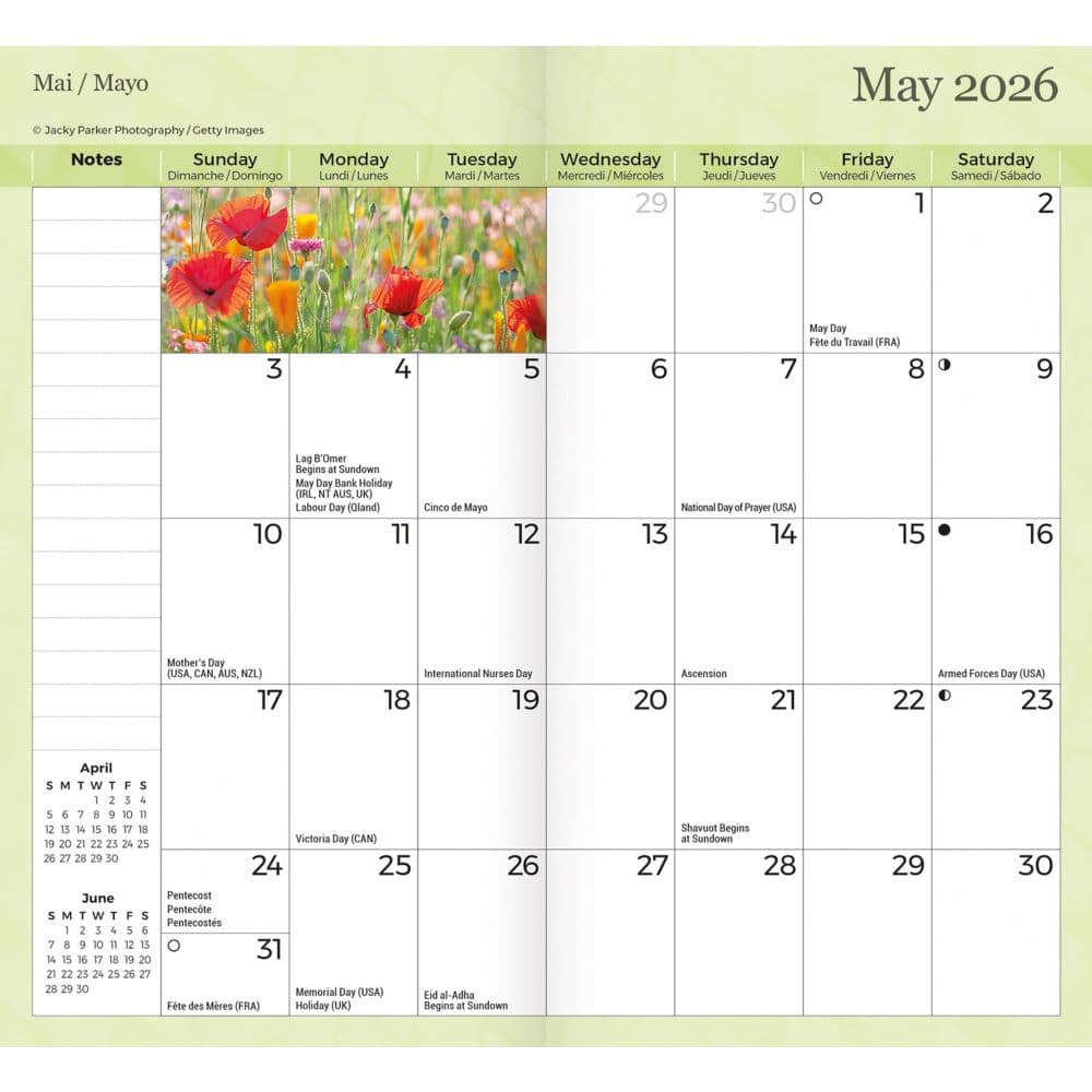In the Garden 2 Year 2026 Pocket Planner Second Alternate Image