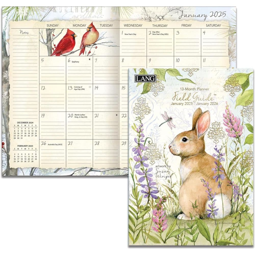 Field Guide by Susan Winget 2025 Monthly Planner First Alternate Image width=&quot;1000&quot; height=&quot;1000&quot;