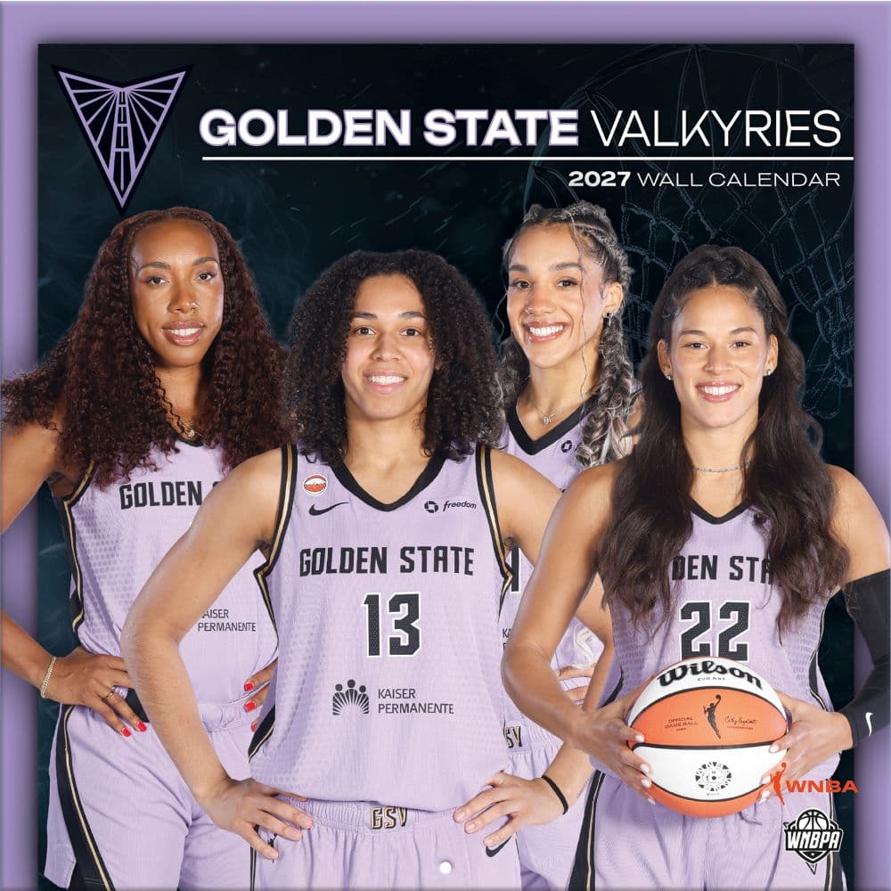 image WNBA Golden State Valkyries 2027 Wall Calendar Main Product Image
