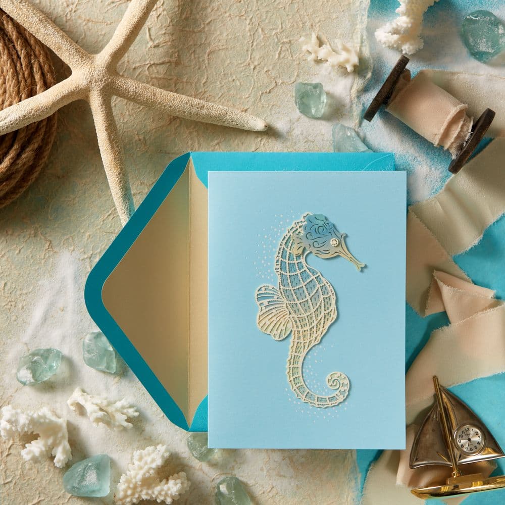 Seahorse Greeting Card 7th Product Detail  Image width="1000" height="1000"