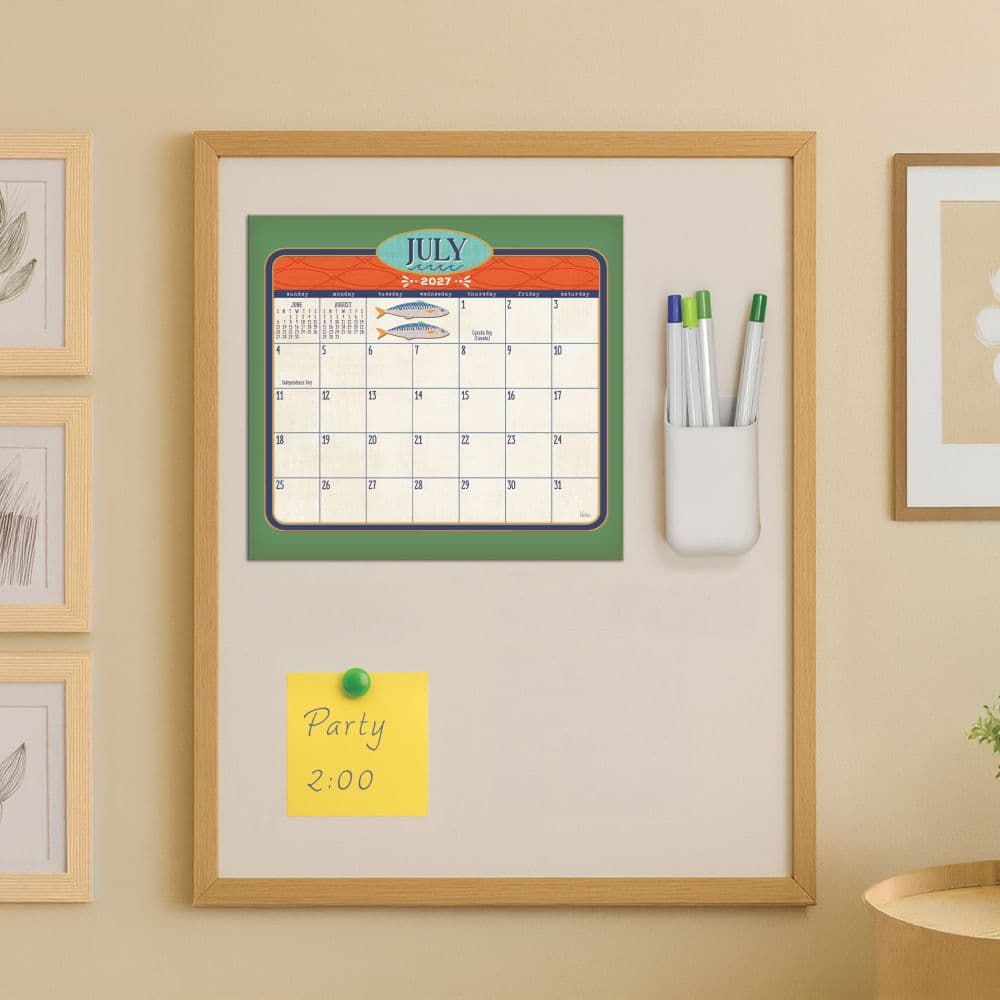 Sardines 2027 Magnetic Wall Calendar Second Alternate Image