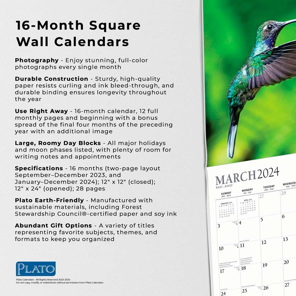 Hummingbirds 2024 Wall Calendar Calendars Com   1341dcf3 19c7 4018 A2a1 B39e45f45cde