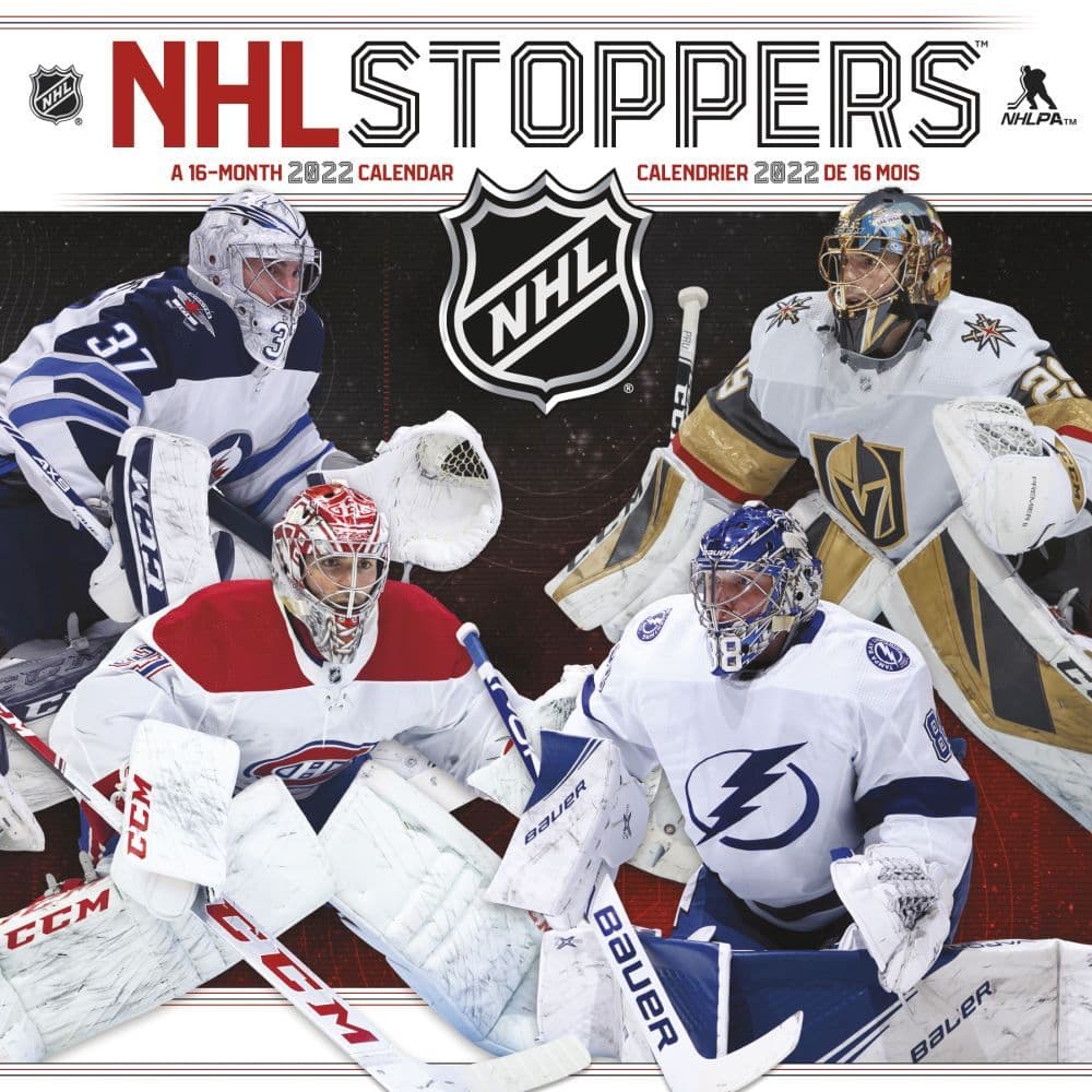 Calendrier Nhl 2023 Nhl Stoppers 2022 Wall Calendar - Calendars.com