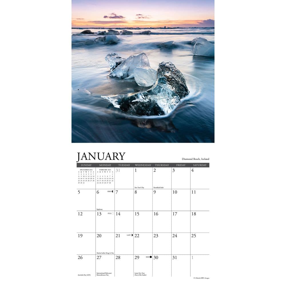 Ocean View 2025 Mini Wall Calendar Second Alternate Image width=&quot;1000&quot; height=&quot;1000&quot;