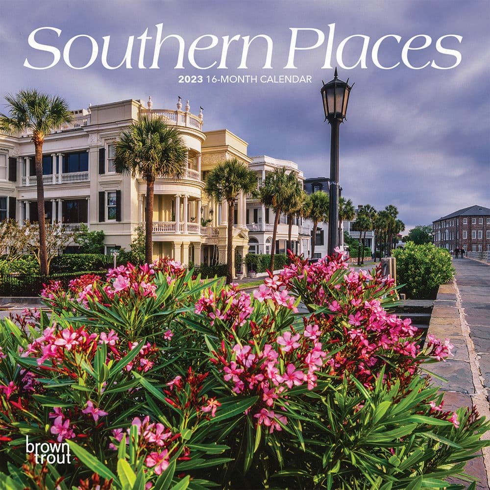 Southern Places 2023 Mini Wall Calendar - Calendars.com