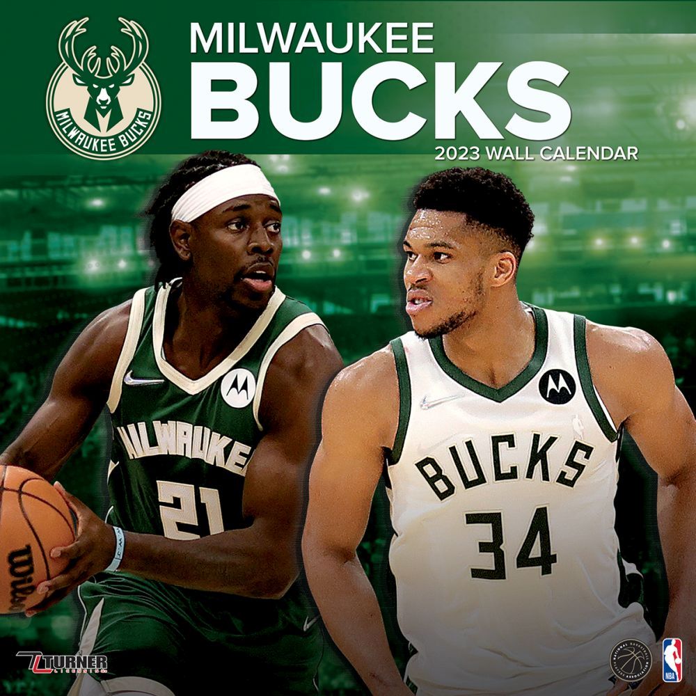 Milwaukee Bucks 2023 Wall Calendar