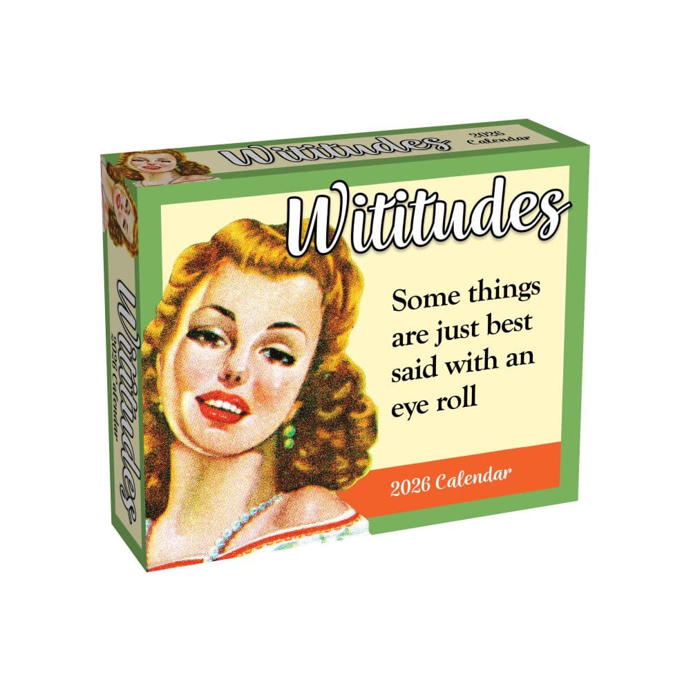 Wititudes 2026 Desk Calendar Main Image