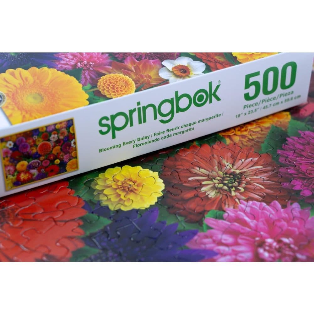 Blooming Every Daisy 500 Piece Puzzle Eighth Alternate Image