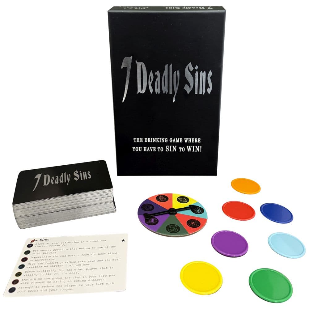 7 Deadly Sins 2025 Adult Card Game 
Second  Alternate Image