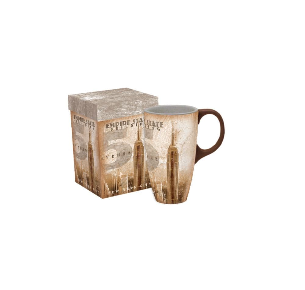 Empire State Latte Mug by Patrick O'Brien