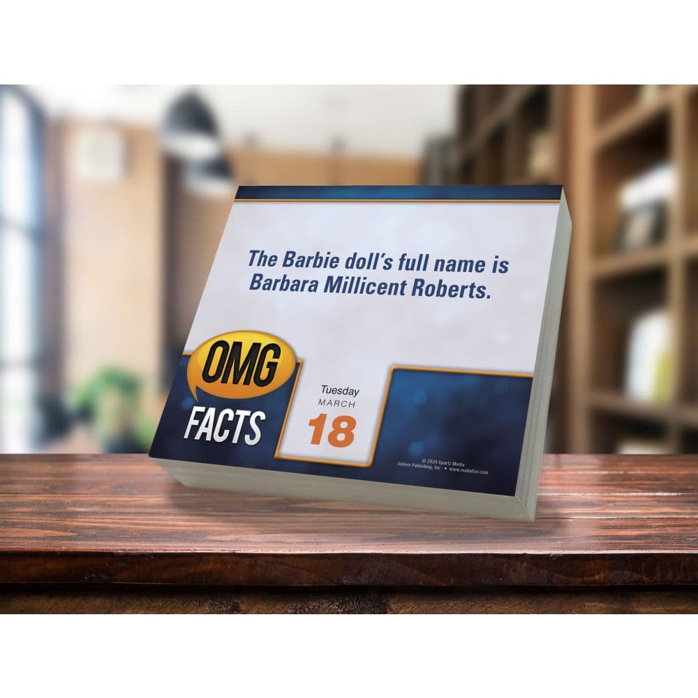 Omg Facts Calendar 2025