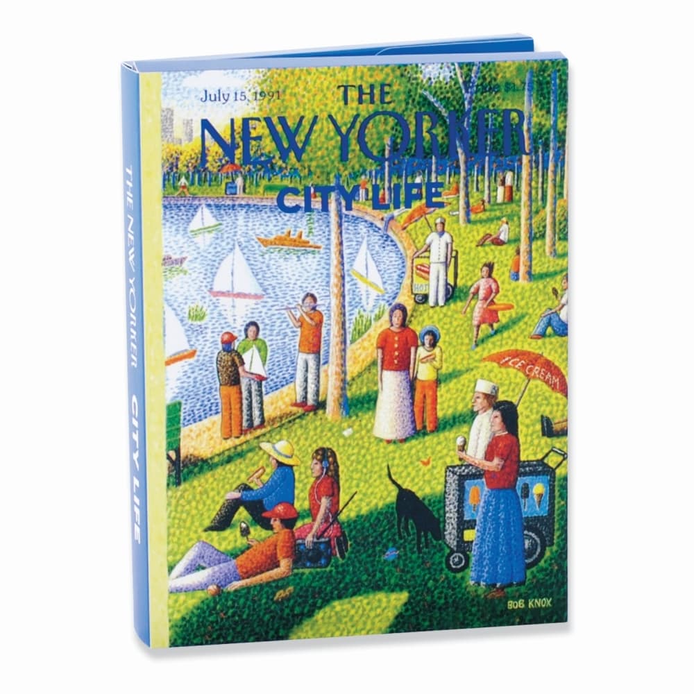 City Life New Yorker Notecards Main Image