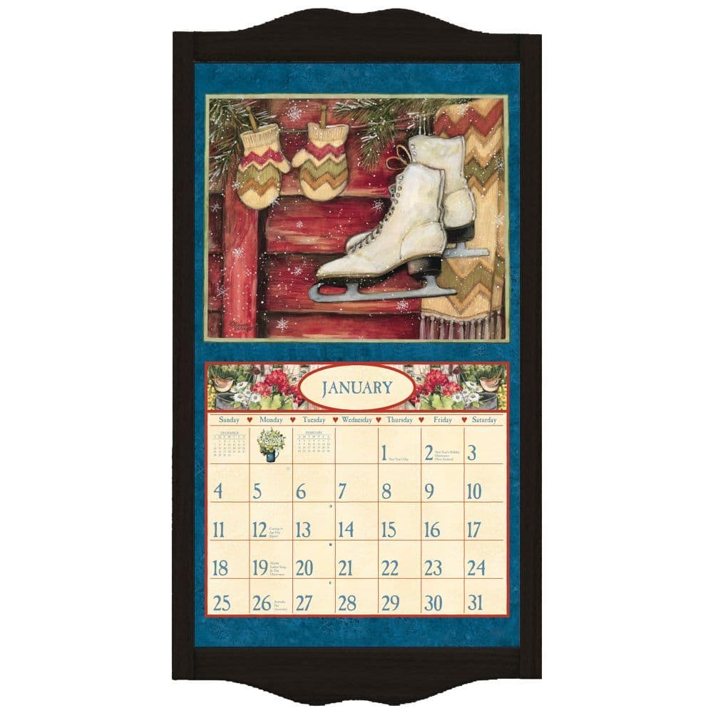 Lang Classic Wall Calendar Frame - Black Diamond