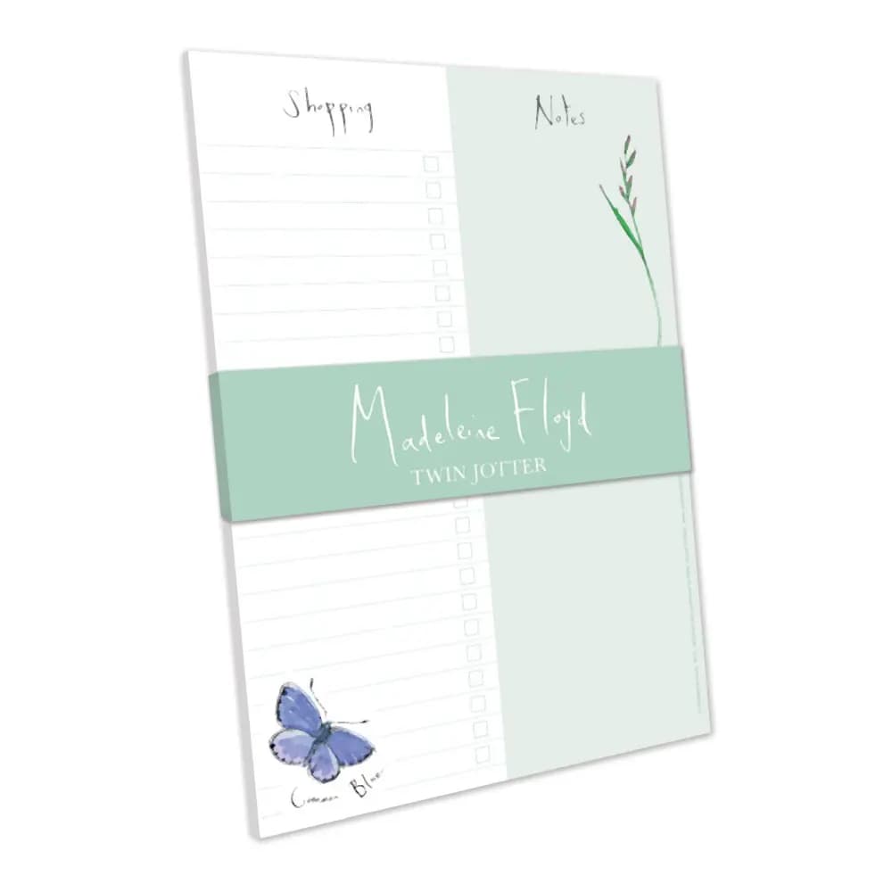 image madeleine-floyd-butterflies-twin-jotter-list-pad-main