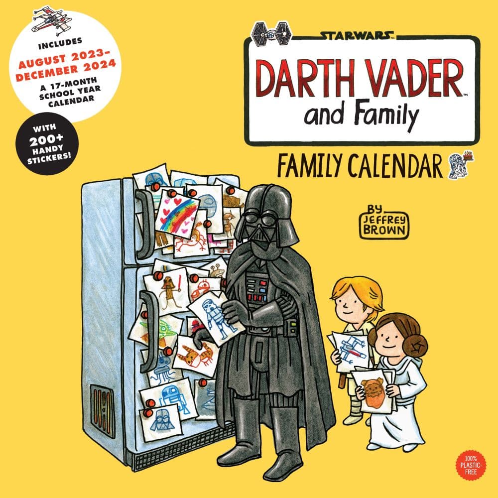 Star Wars Darth Vader & Family 2024 Wall Calendar Main Image