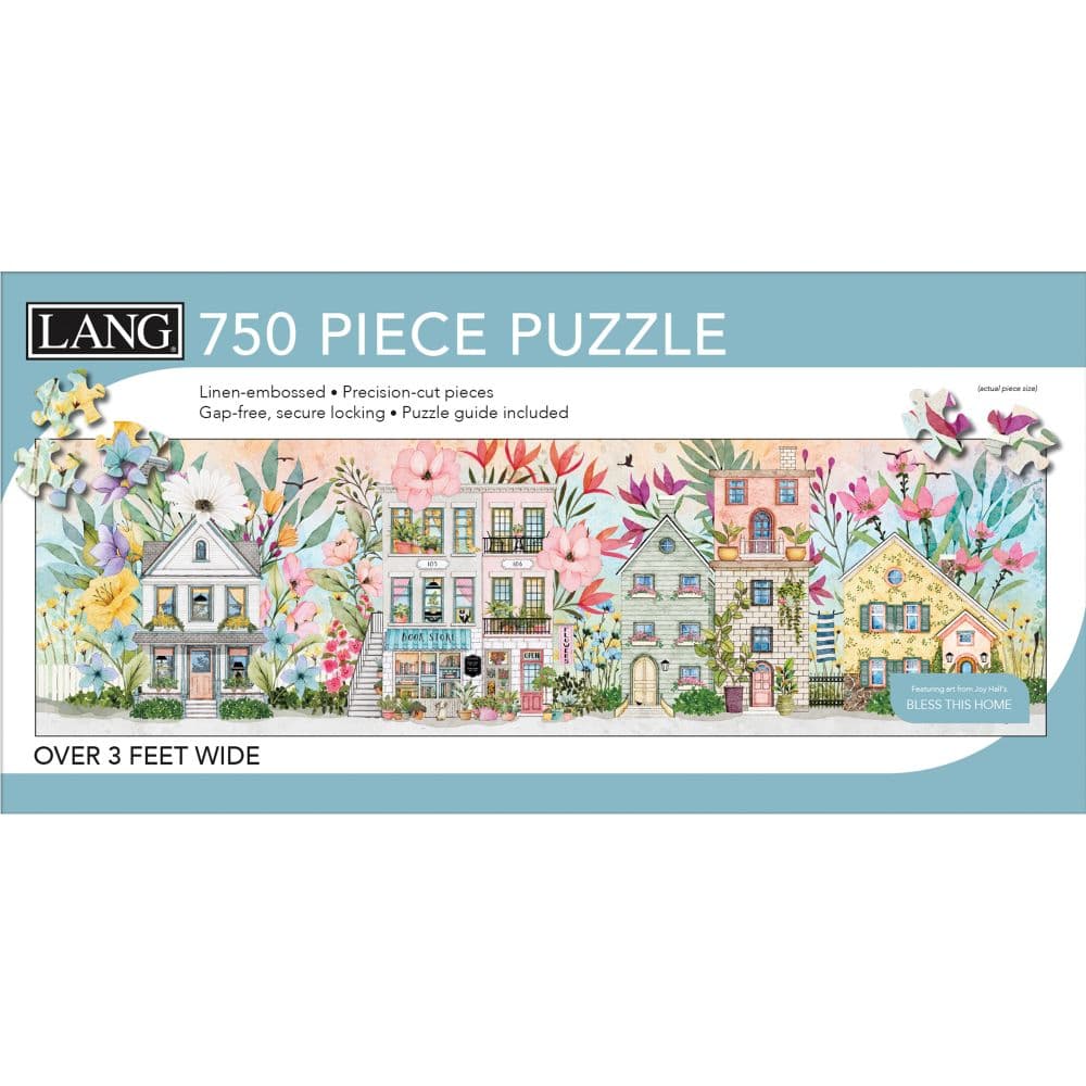 Bless This Home Panoramic 750 Piece Puzzle Alt1