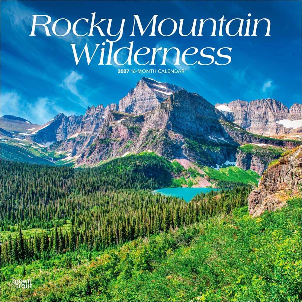 Rocky Mountain Wilderness 2027 Wall Calendar Main Product Image