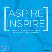 image Aspire to Inspire 2026 Wall Calendar Main Image