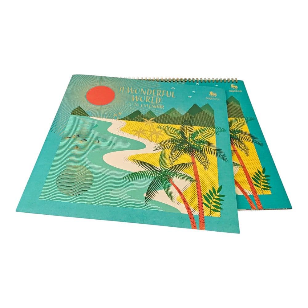 Wonderful World 2026 Spiral Wall Calendar Fourth Alternate Image