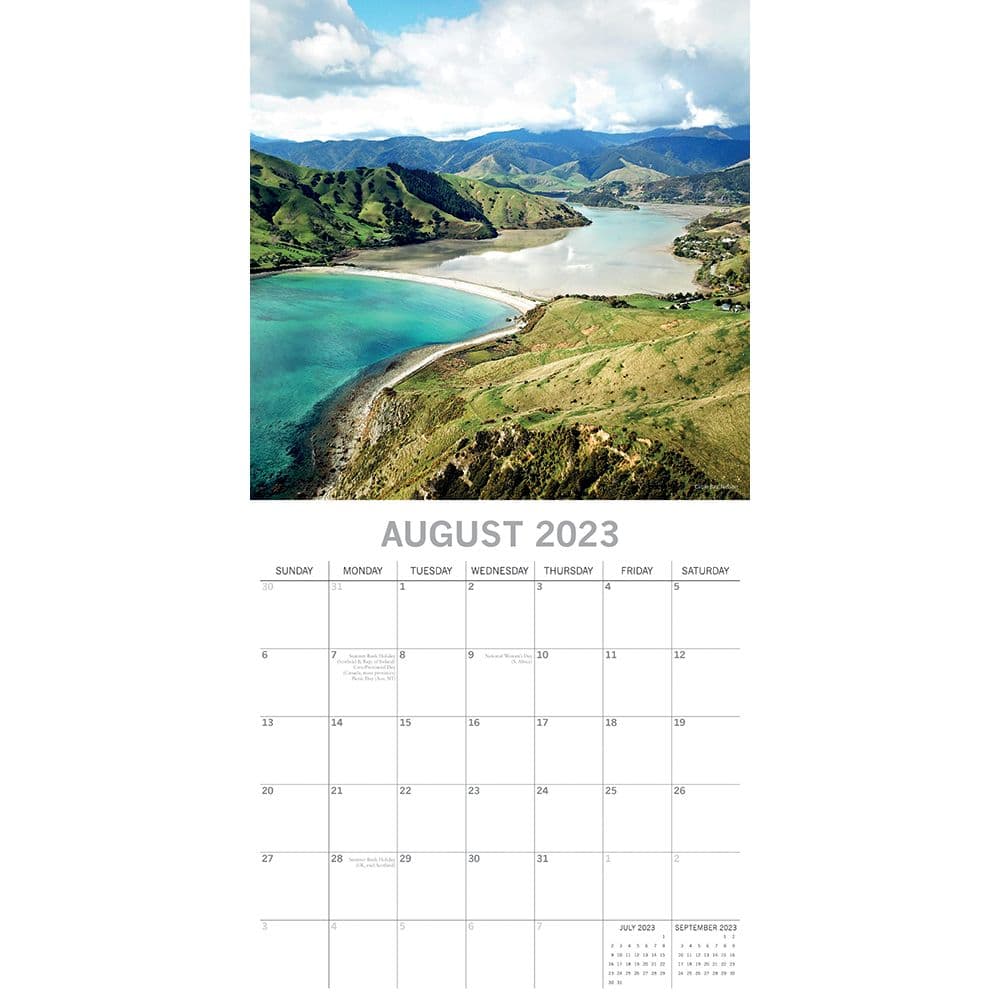 New Zealand 2023 Wall Calendar - Calendars.com