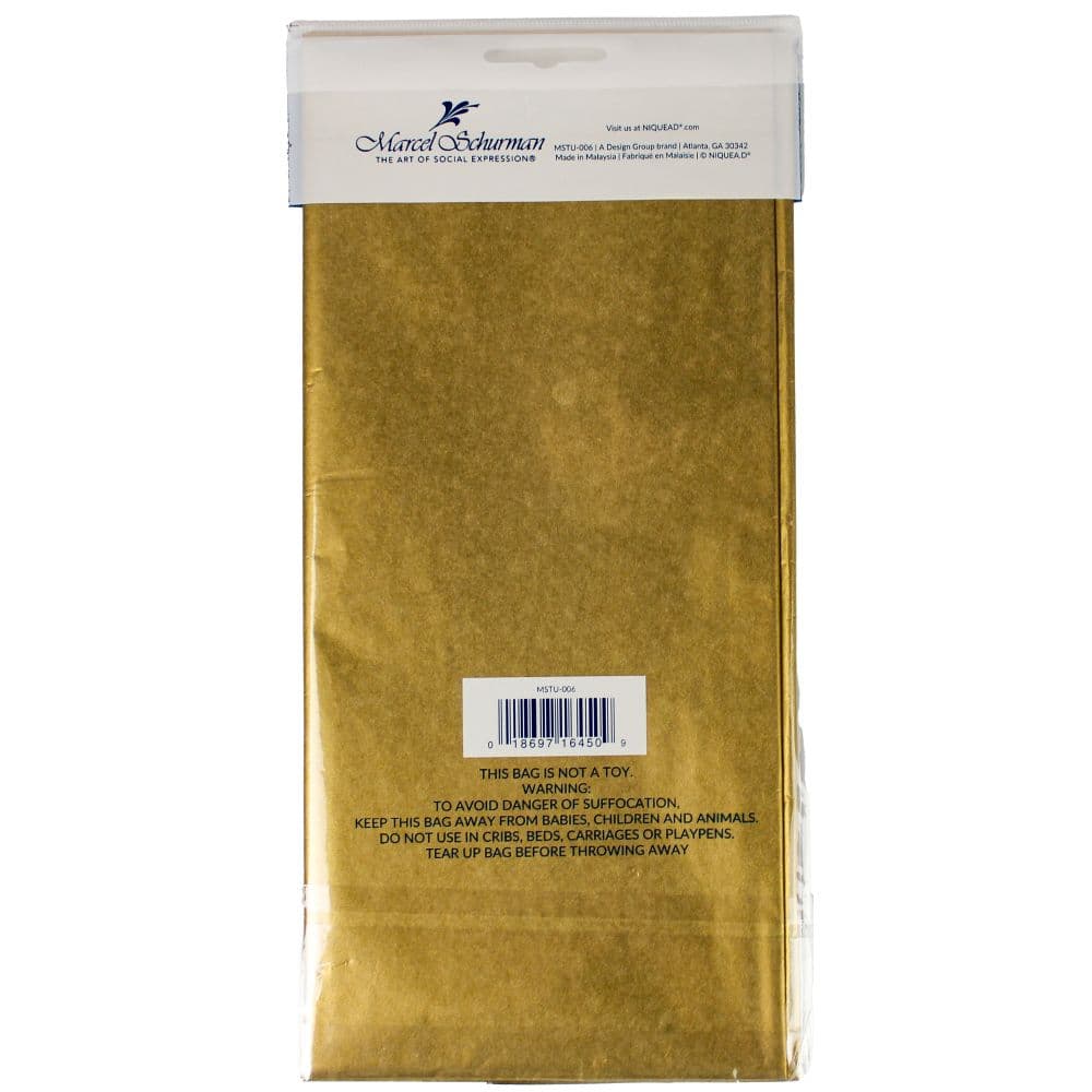 Gold Tissue Paper - 5 Sheet First Alternate Image