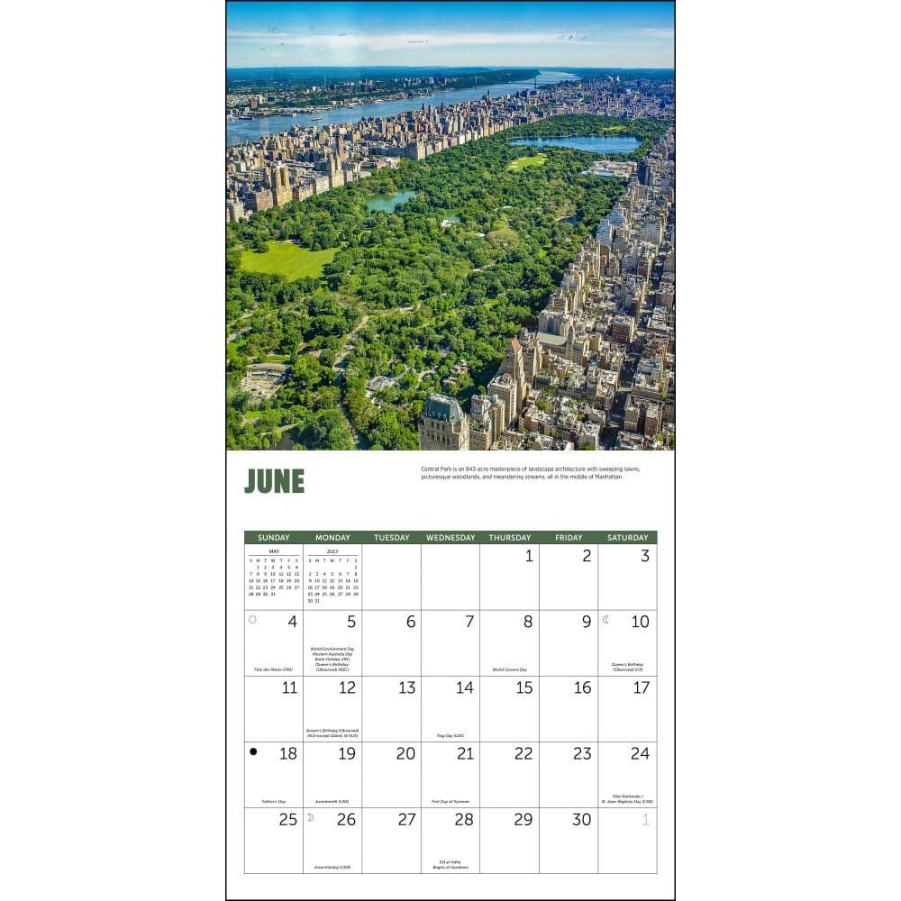 Central Park Conservancy 2023 Wall Calendar - Calendars.com