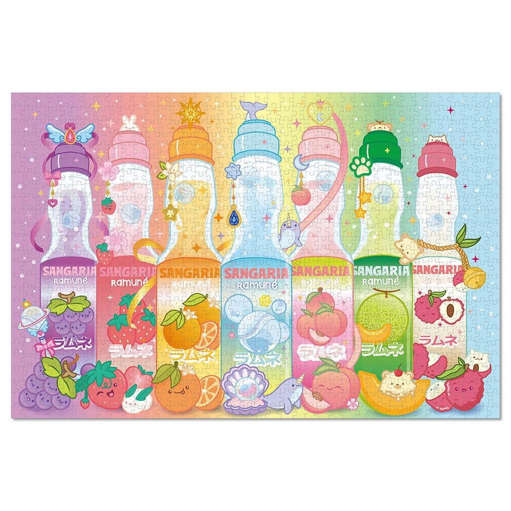 Ramune and Sangaria Japanese Soda 1000 Piece Puzzle First Alternate Image